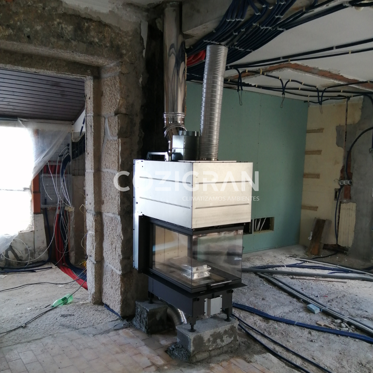 INSTALAÇÕES DE LAREIRAS EM VISEU – COZIGRAN 35