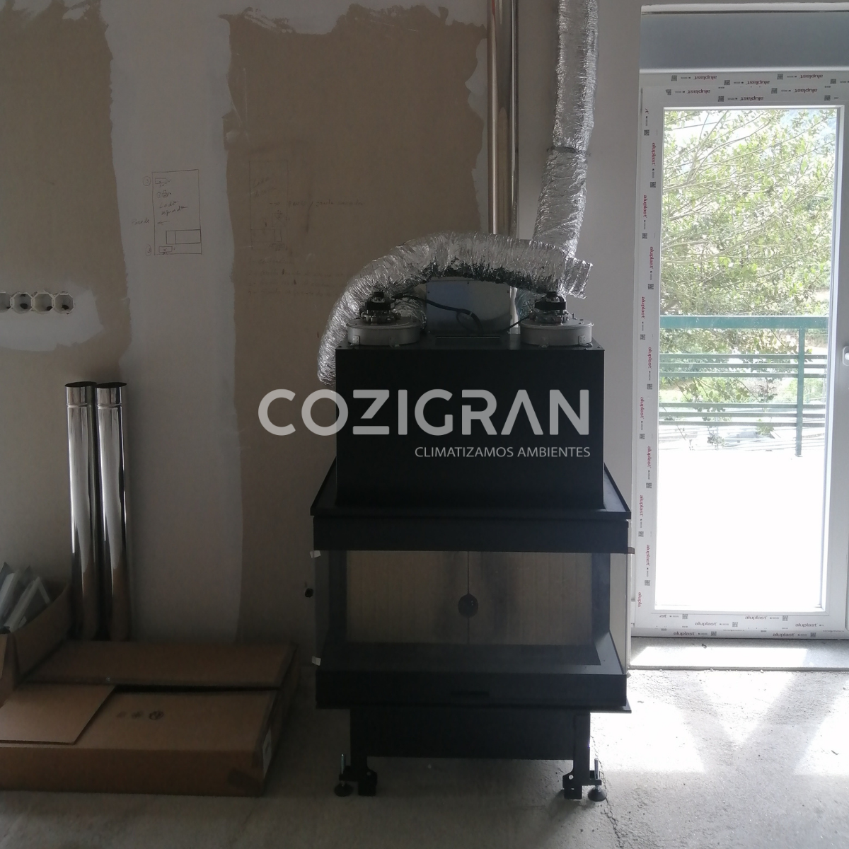 INSTALAÇÕES DE LAREIRAS EM VISEU – COZIGRAN 36