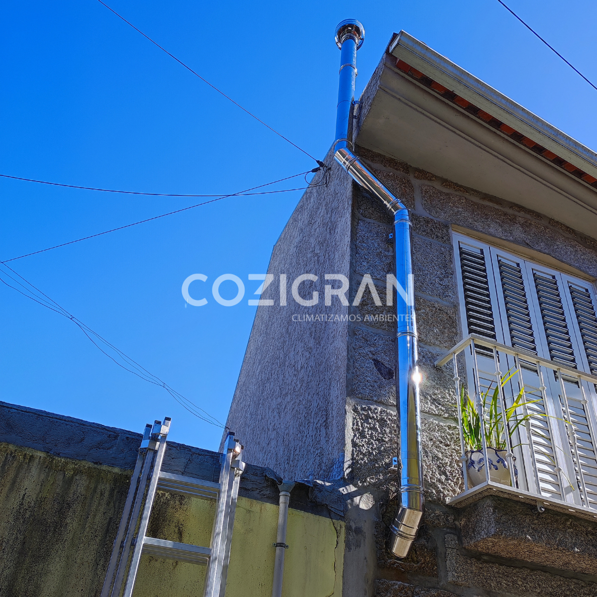 INSTALAÇÕES DE LAREIRAS EM VISEU – COZIGRAN 50
