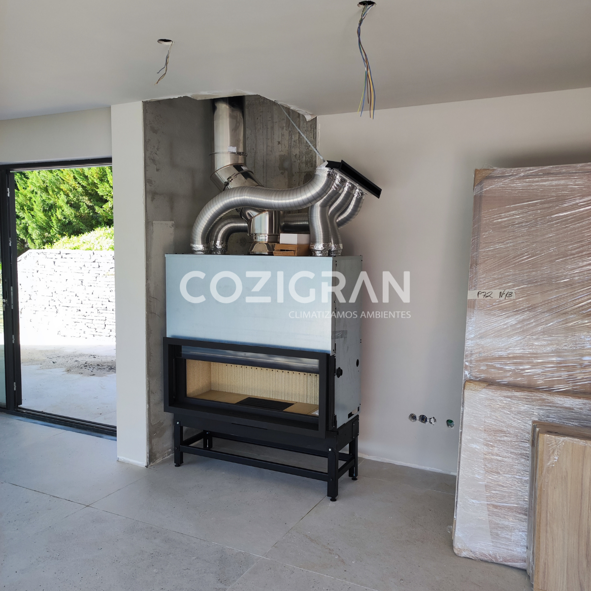 INSTALAÇÕES DE LAREIRAS EM VISEU – COZIGRAN 69