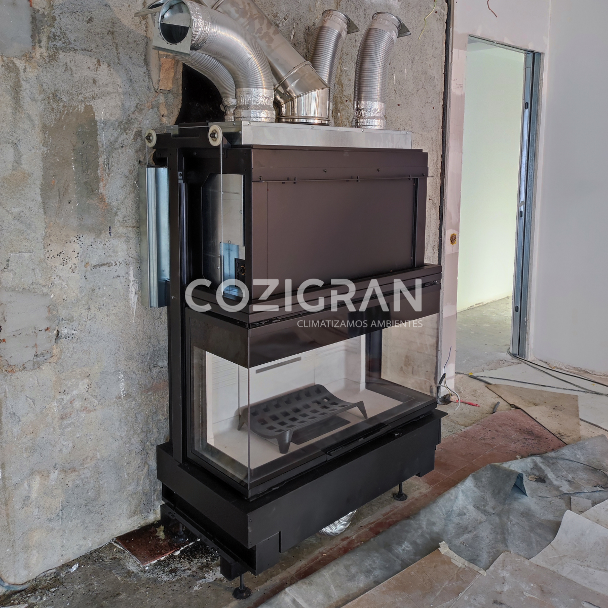 INSTALAÇÕES DE LAREIRAS EM VISEU – COZIGRAN 71