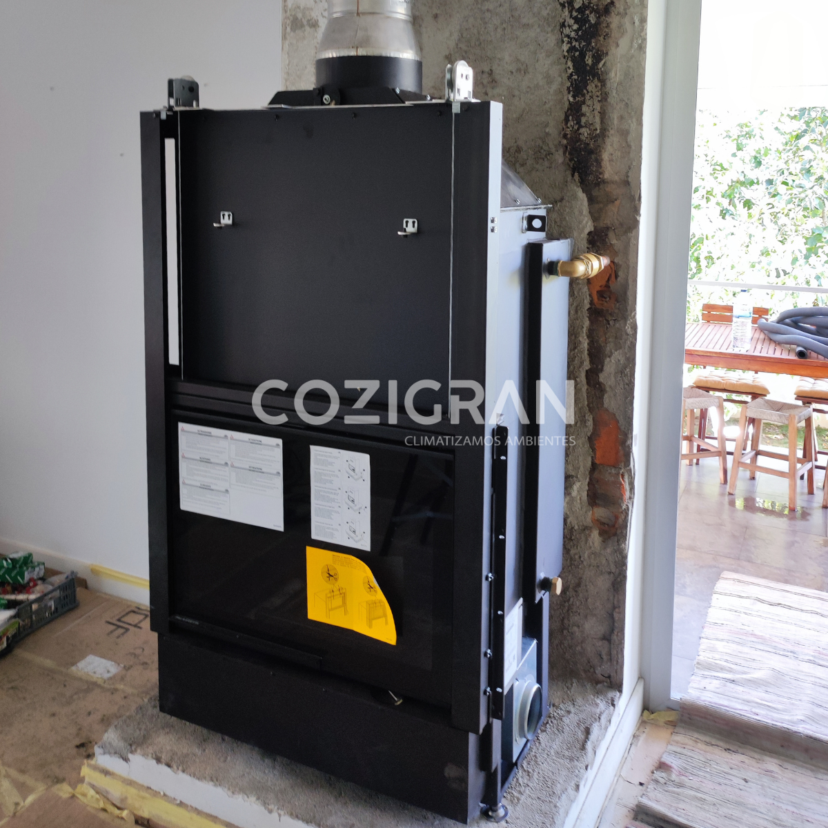 INSTALAÇÕES DE LAREIRAS EM VISEU – COZIGRAN 72