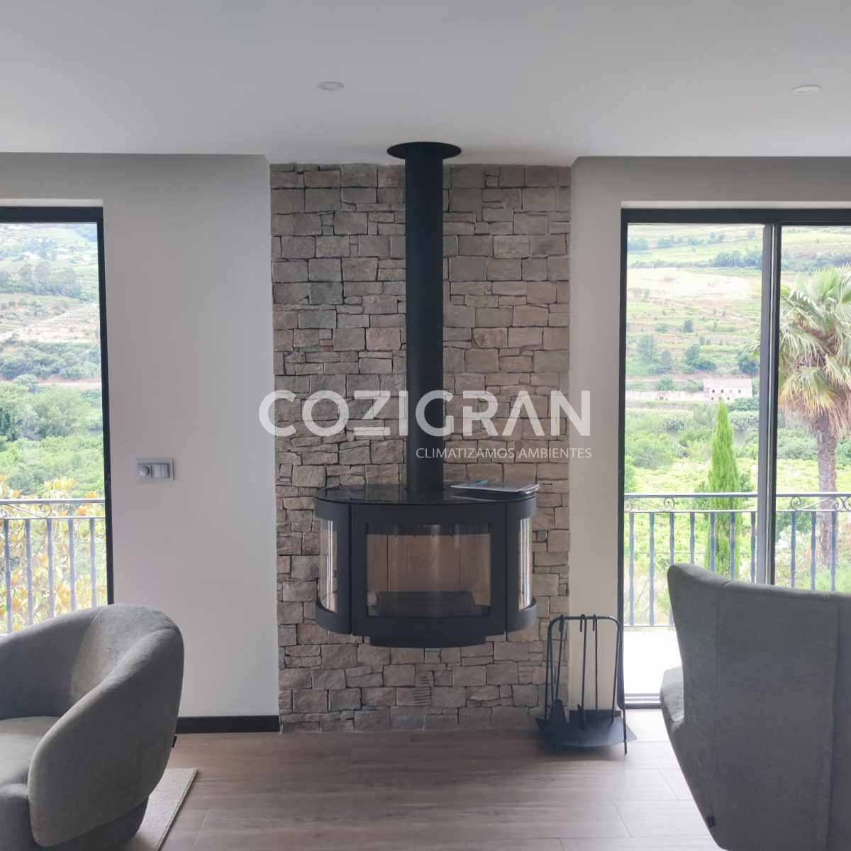 INSTALAÇÕES DE LAREIRAS EM VISEU – COZIGRAN 9